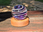 Engravable Wood Keepsake Urn for Cremation Ashes