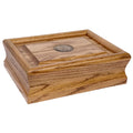 Flags Connections - Patriot Urn - Great Seal of U.S. - Oak.