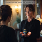 Love of Christ Mediterranean Blue Cross Keepsake Urns – Tiny, Small & Mini Keepsake Urns for Ashes | Cremation Keepsakes
