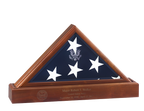 Flags Connections Eternity Flag Case Base, Flag And Base Display Case