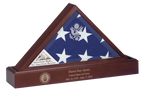 Flags Connections Eternity Flag Case Base, Flag And Base Display Case
