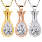 Steel Pet Memorial Cremains Package Can Be Opened Relatives Pendant