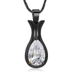 Steel Pet Memorial Cremains Package Can Be Opened Relatives Pendant