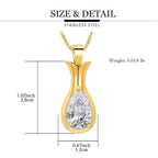Steel Pet Memorial Cremains Package Can Be Opened Relatives Pendant