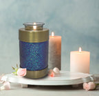 Purple Sparkling Keepsake Urns – Tiny, Small & Mini Keepsake Urns for Ashes | Cremation Keepsakes