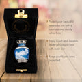 Heavenly Clouds Keepsake Urns – Tiny, Small & Mini Keepsake Urns for Ashes | Cremation Keepsakes
