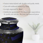 US Coast Guard Cremation Urns for Human Ashes - Large Adult Funeral Urn