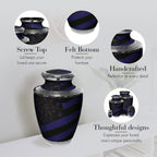US Coast Guard Extra Large Urn or Companion Urn – Extra Large Urns for Human Ashes | XL Urn & XXL Urn