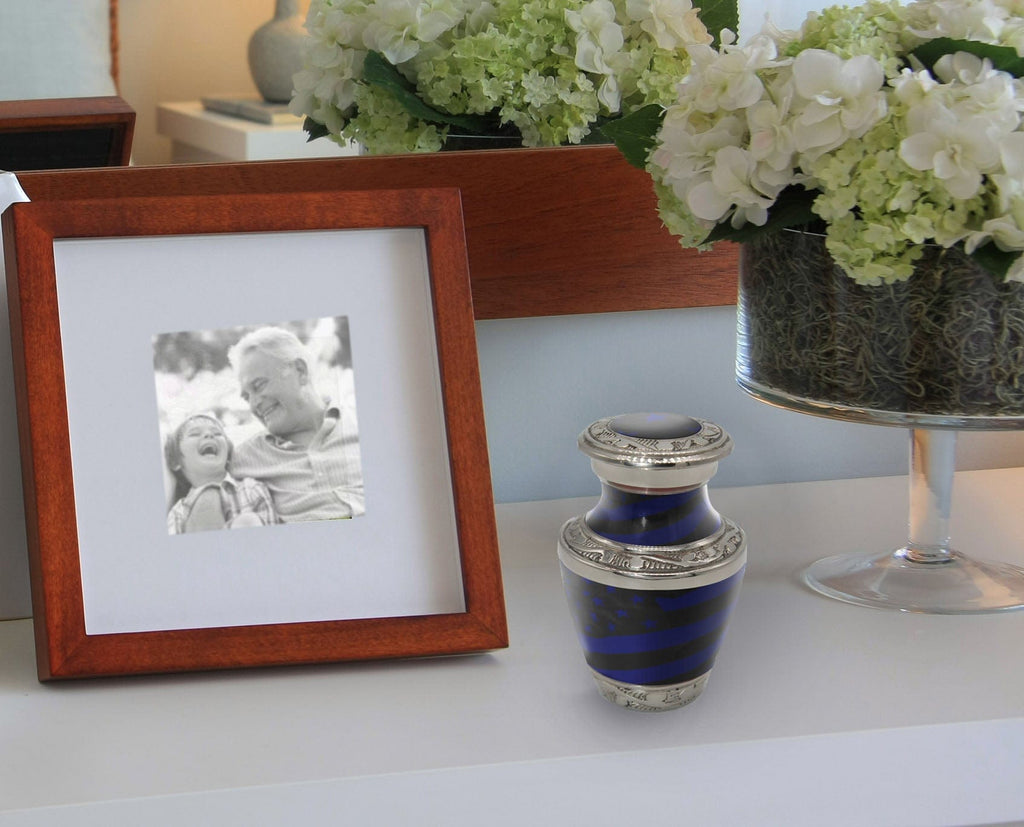 US Coast Guard Extra Large Urn or Companion Urn – Extra Large Urns for Human Ashes | XL Urn & XXL Urn