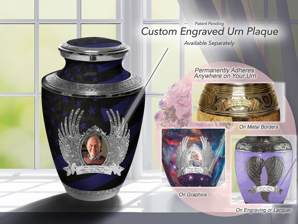US Coast Guard Extra Large Urn or Companion Urn – Extra Large Urns for Human Ashes | XL Urn & XXL Urn