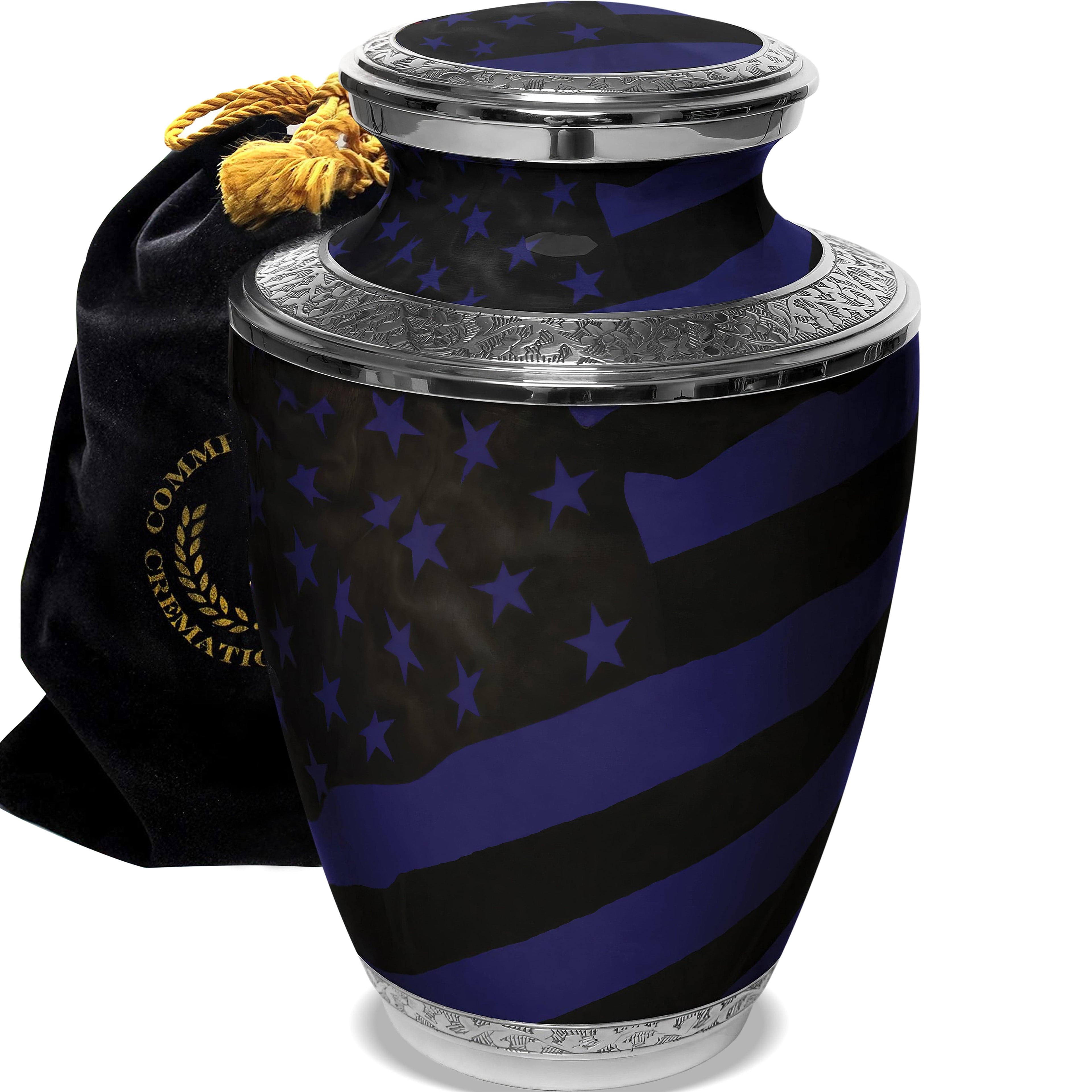 US Coast Guard Extra Large Urn or Companion Urn – Extra Large Urns for Human Ashes | XL Urn & XXL Urn