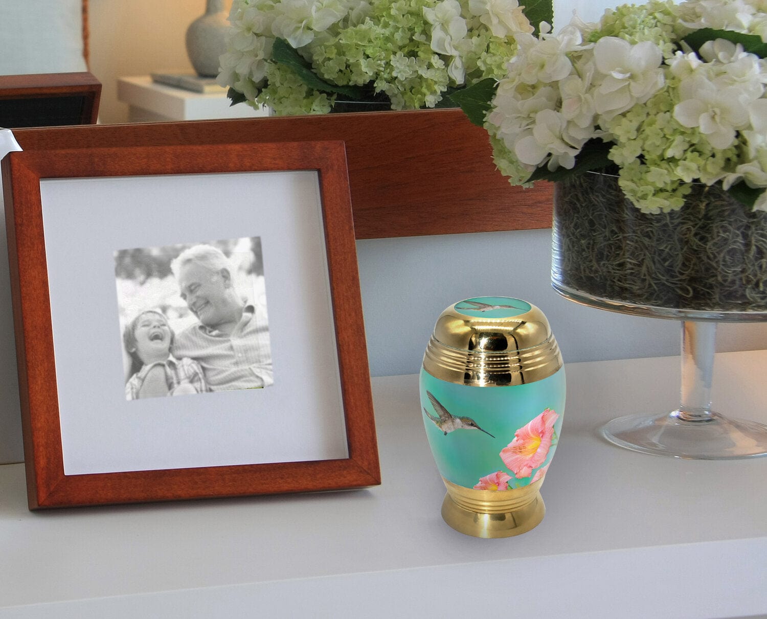 Hummingbird Cremation Urns for Human Ashes - Large Adult Funeral Urn
