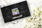 Marble Elegance Black Extra Large Urn or Companion Urn – Extra Large Urns for Human Ashes | XL Urn & XXL Urn