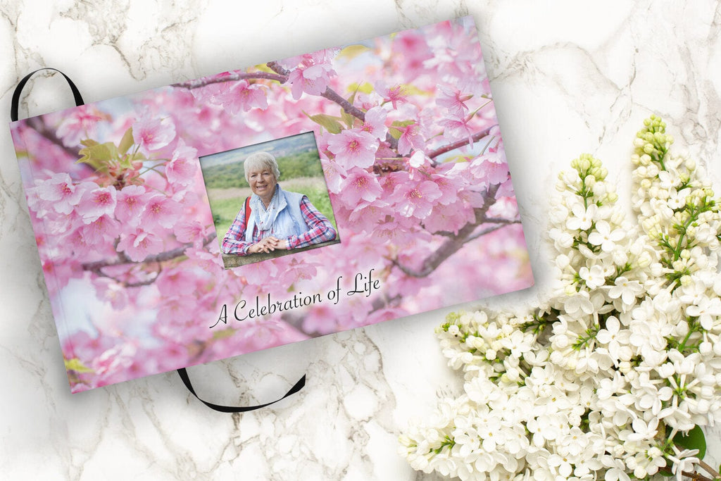 Cherry Blossom Extra Large Urn or Companion Urn – Extra Large Urns for Human Ashes | XL Urn & XXL Urn