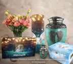Green Loving Angel Keepsake Urns – Tiny, Small & Mini Keepsake Urns for Ashes | Cremation Keepsakes