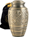 Platinum Majestic Radiance Extra Large Urn or Companion Urn – Extra Large Urns for Human Ashes | XL Urn & XXL Urn