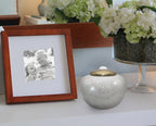 White Sparkling Keepsake Urns – Tiny, Small & Mini Keepsake Urns for Ashes | Cremation Keepsakes