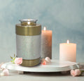 White Sparkling Keepsake Urns – Tiny, Small & Mini Keepsake Urns for Ashes | Cremation Keepsakes