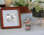 Red Line Firefighter Extra Large Urn or Companion Urn – Extra Large Urns for Human Ashes | XL Urn & XXL Urn