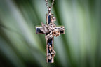 Hummingbird Cross Keepsake Urn