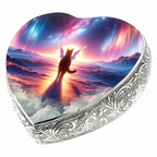 Astral Aurora Cat Urns for Ashes & Cat Cremation Urn