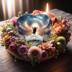 Celestial Symphony Cat Urns for Ashes & Cat Cremation Urn