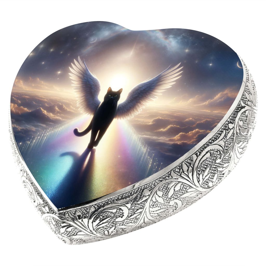 Heavenly Harmony Cat Urns for Ashes & Cat Cremation Urn