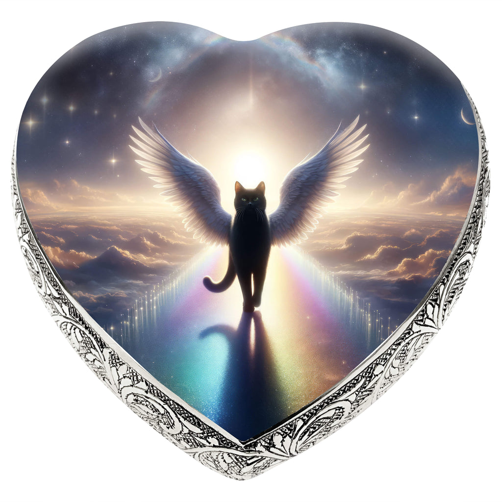 Heavenly Harmony Cat Urns for Ashes & Cat Cremation Urn
