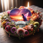 Orion's Opulence Cat Urns for Ashes & Cat Cremation Urn