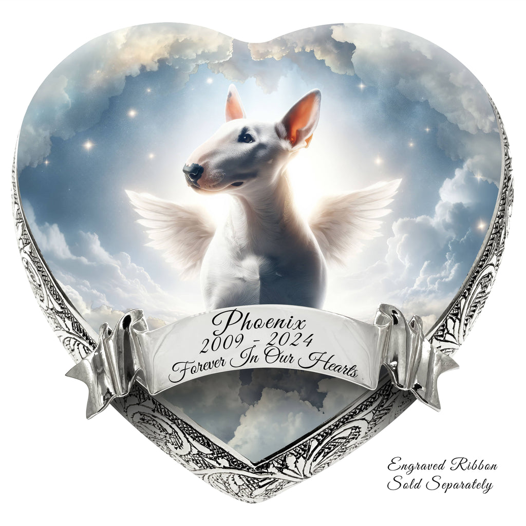 Bull Terrier Dog Urn - Cosmic Chorus Urn for Dog Ashes