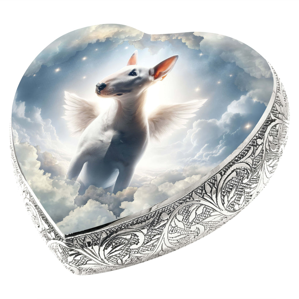 Bull Terrier Dog Urn - Cosmic Chorus Urn for Dog Ashes