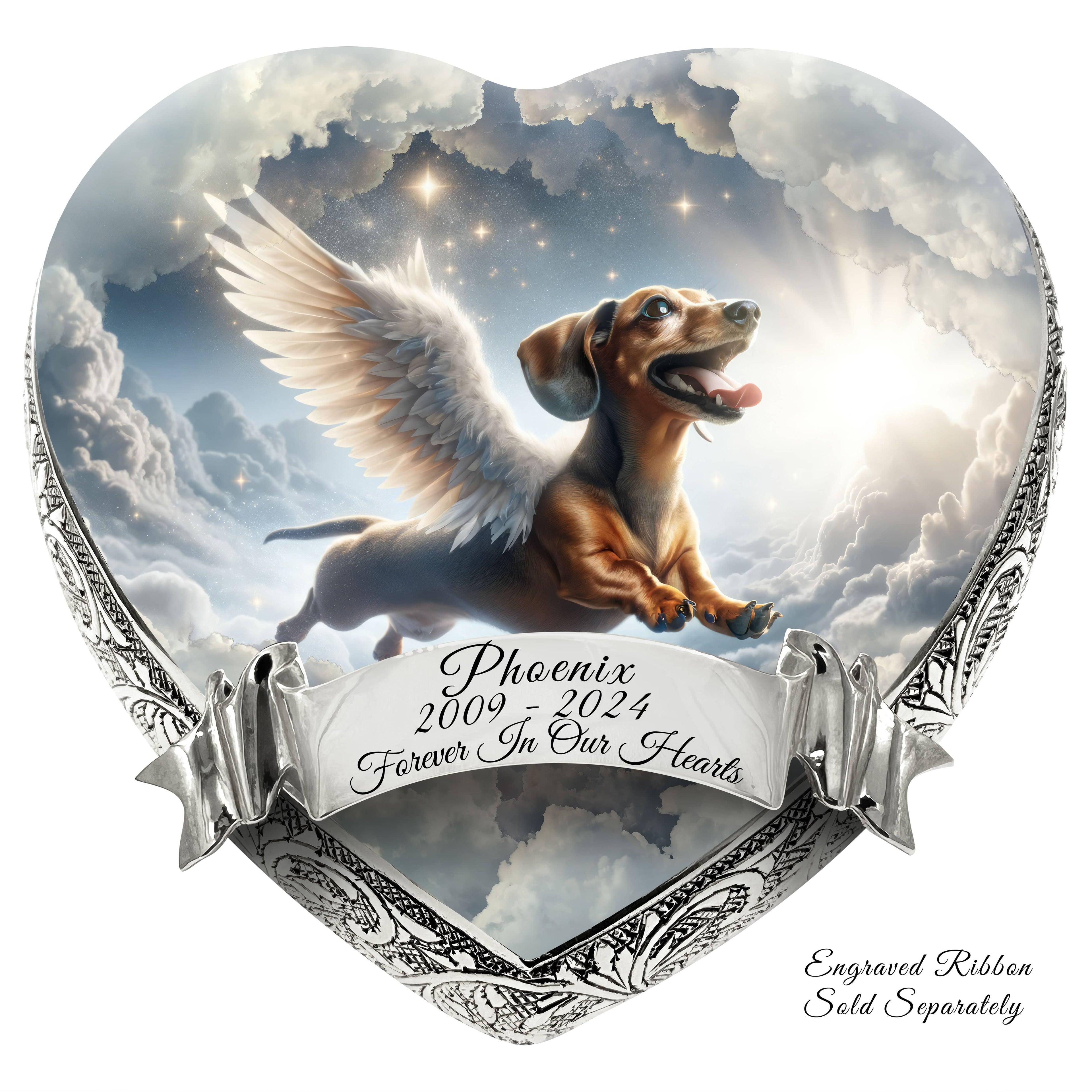 Dachshund - Sacred Skyscape Dog Urn