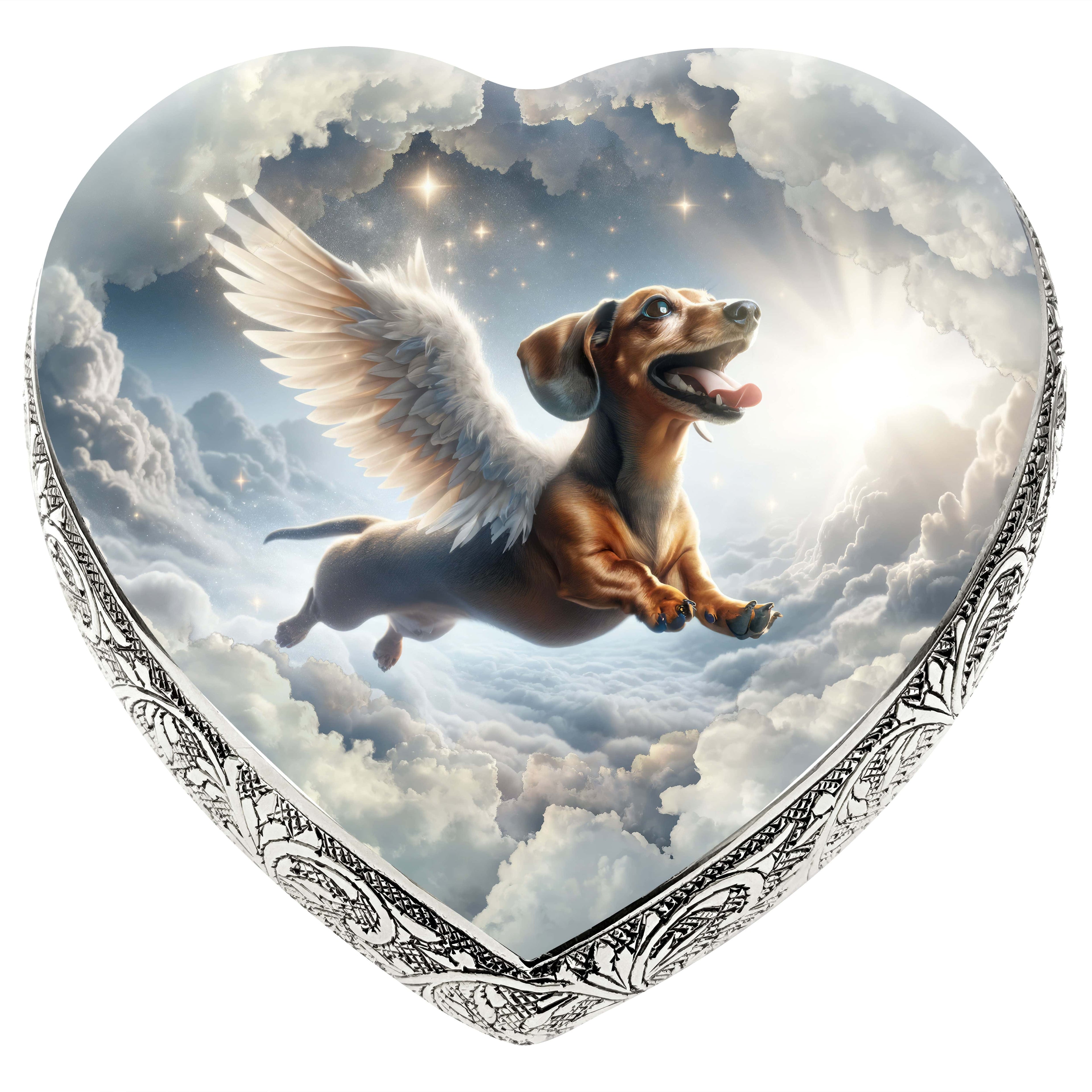 Dachshund - Sacred Skyscape Dog Urn