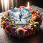 Dark Poodle Dog Urn - Seraphic Swirl Urn for Dog Ashes