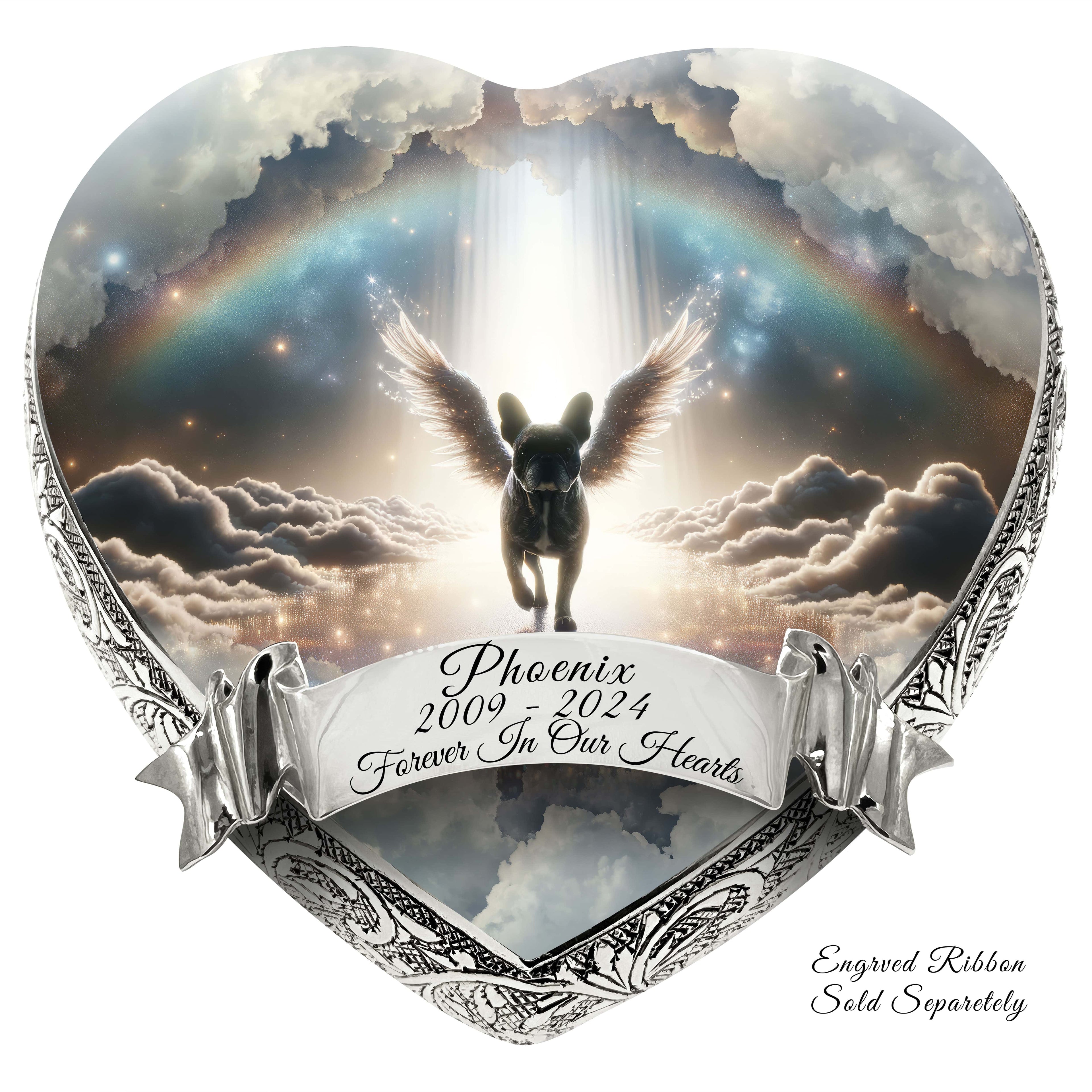 French Bulldog Dog Urn - Supernova Burst Urn for Dog Ashes