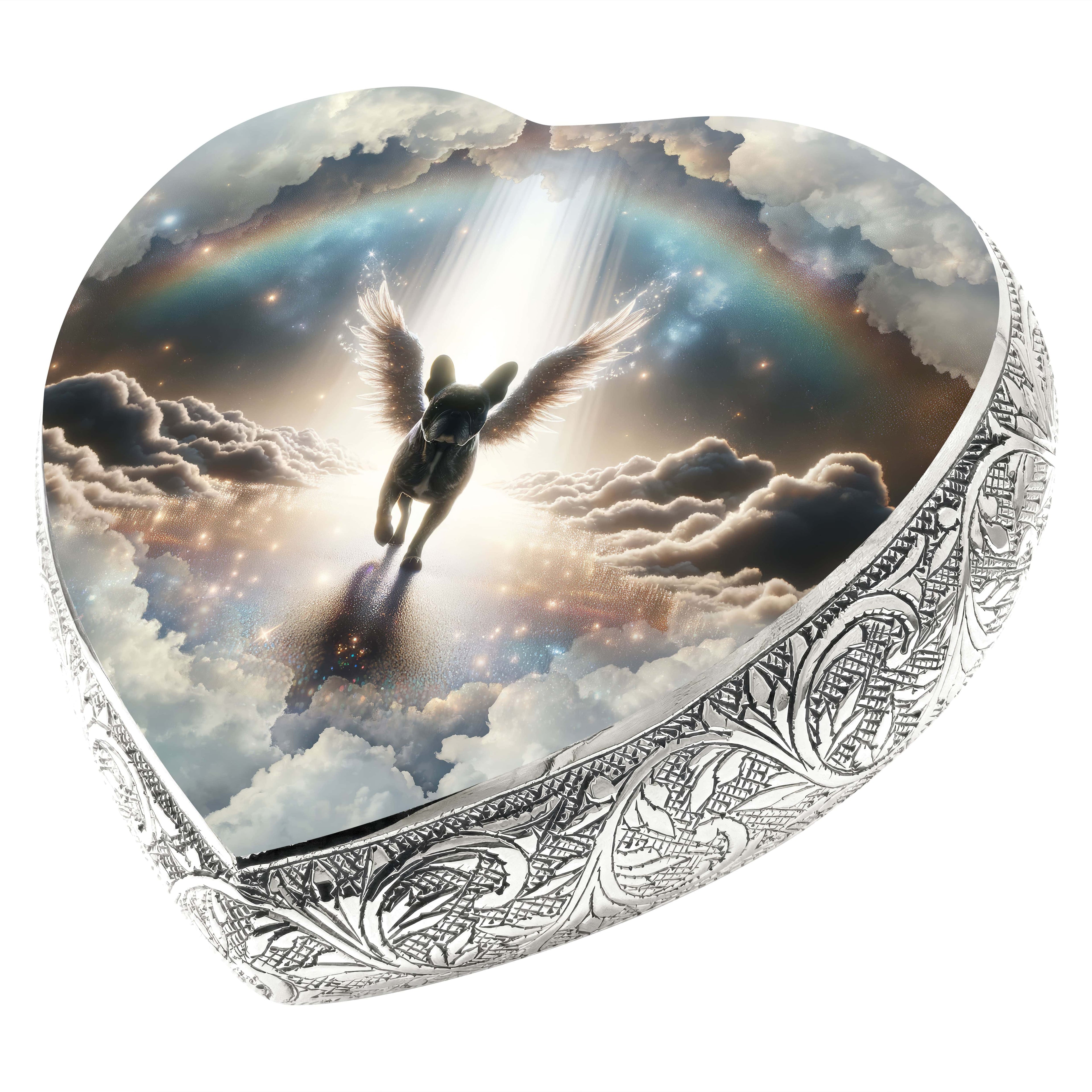 French Bulldog Dog Urn - Supernova Burst Urn for Dog Ashes