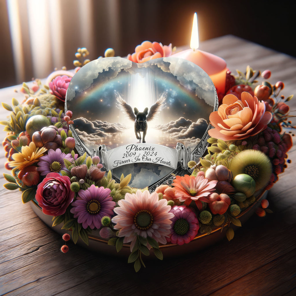 French Bulldog Dog Urn - Supernova Burst Urn for Dog Ashes