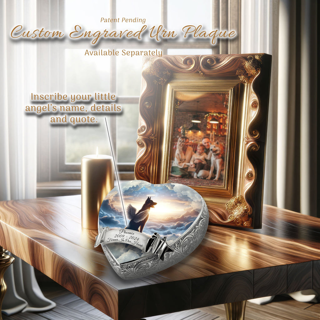 German Shepherd Dog Urn - Heavenly Horizon Urn for Dog Ashes