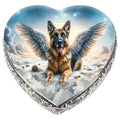 German Shepherd Dog Urn - Infinity Glaze Urn for Dog Ashes