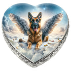 German Shepherd Dog Urn - Infinity Glaze Urn for Dog Ashes