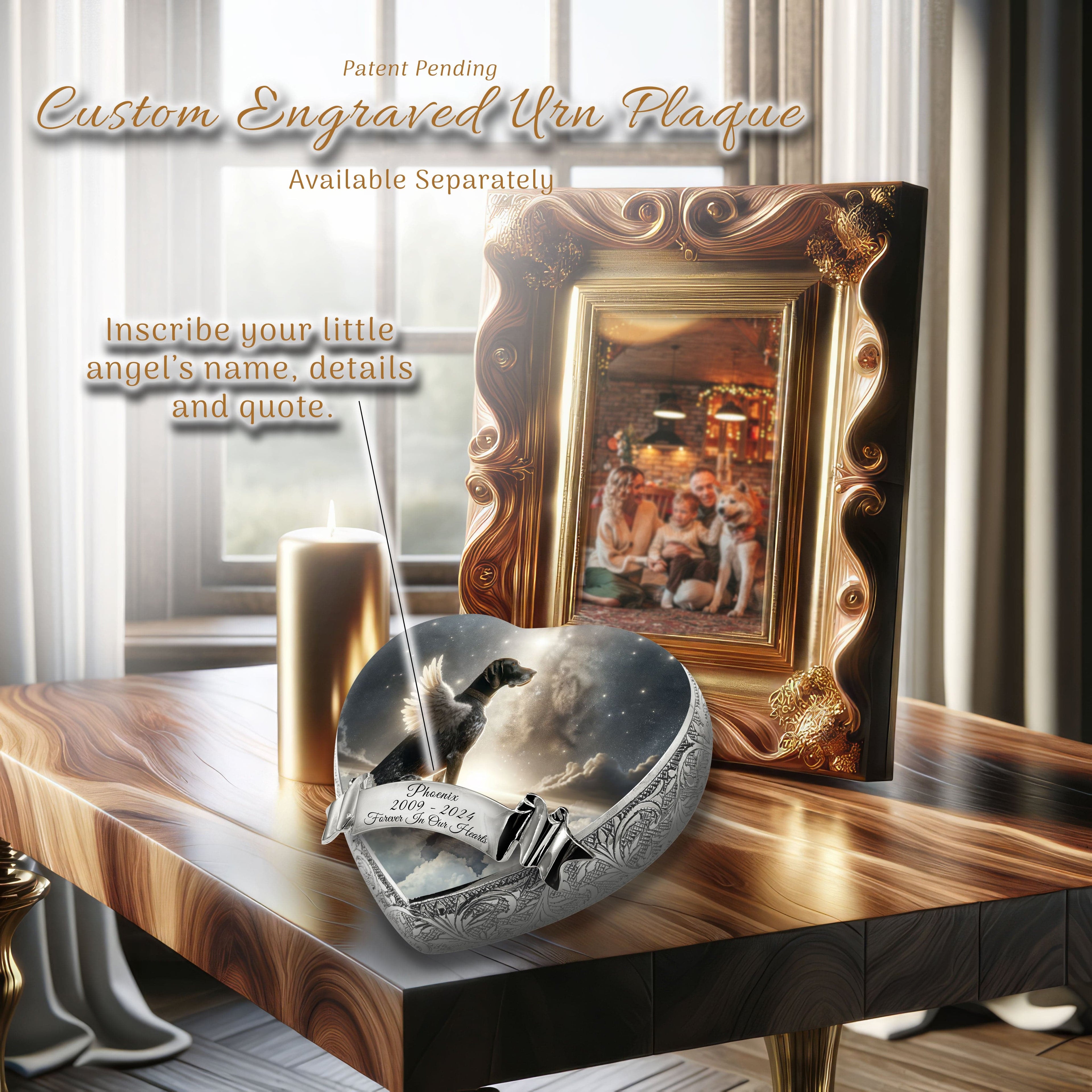 German Shorthaired Pointer Dog Urn - Divine Spectacle Urn for Dog Ashes