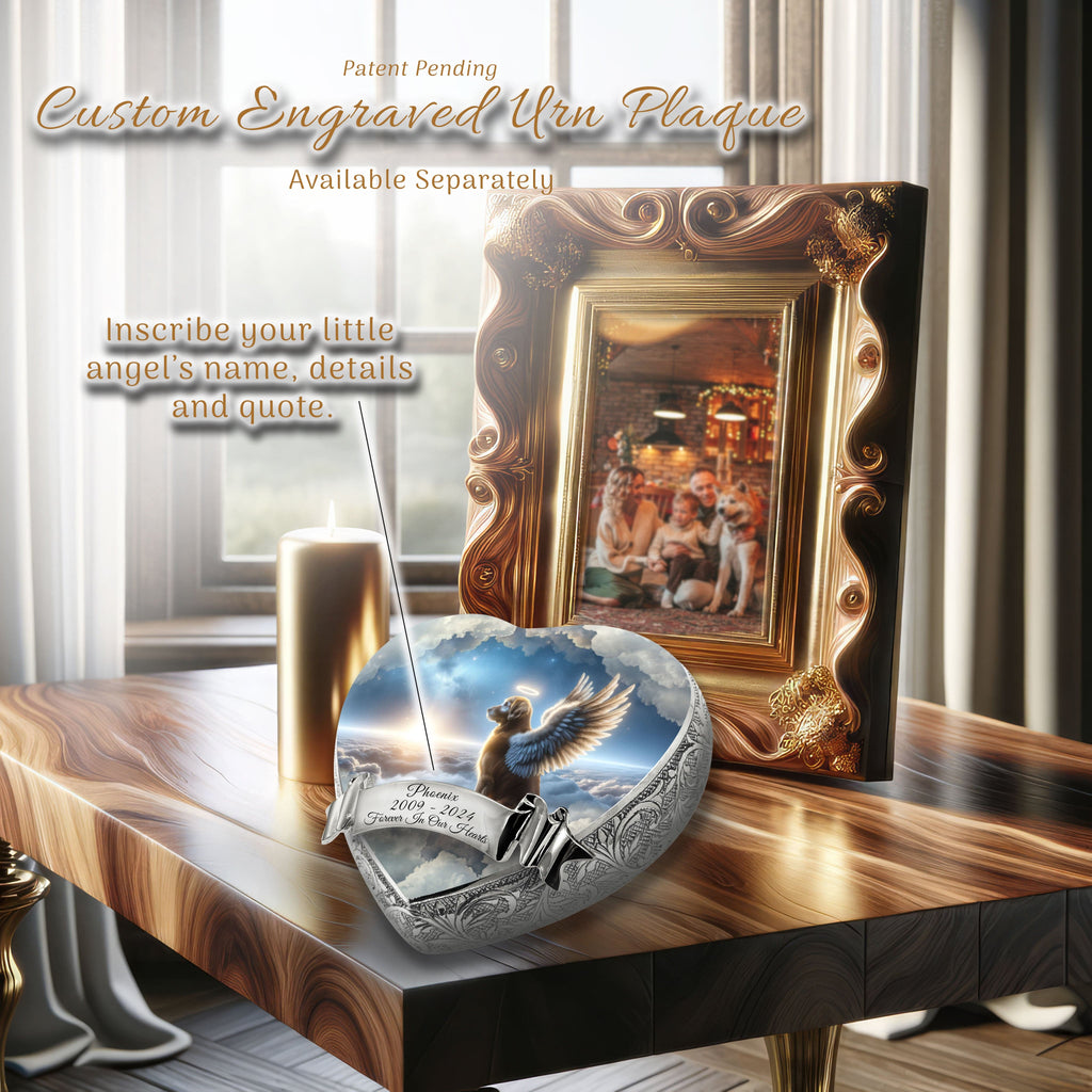 Golden Retriever Dog Urn - Galactic Gaze Urn for Dog Ashes