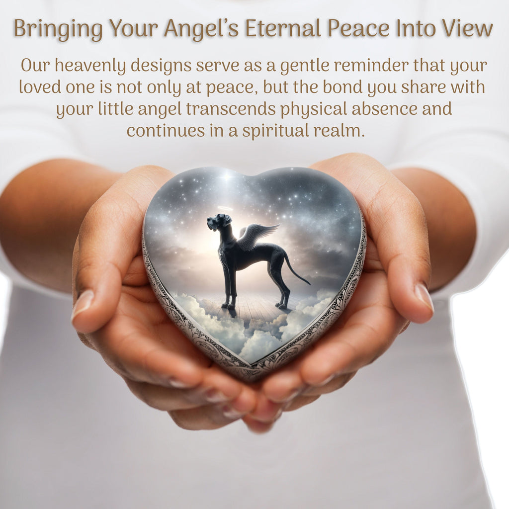 Great Dane Dog Urn - Celestial Horizon Urn for Dog Ashes