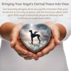 Great Dane Dog Urn - Celestial Horizon Urn for Dog Ashes
