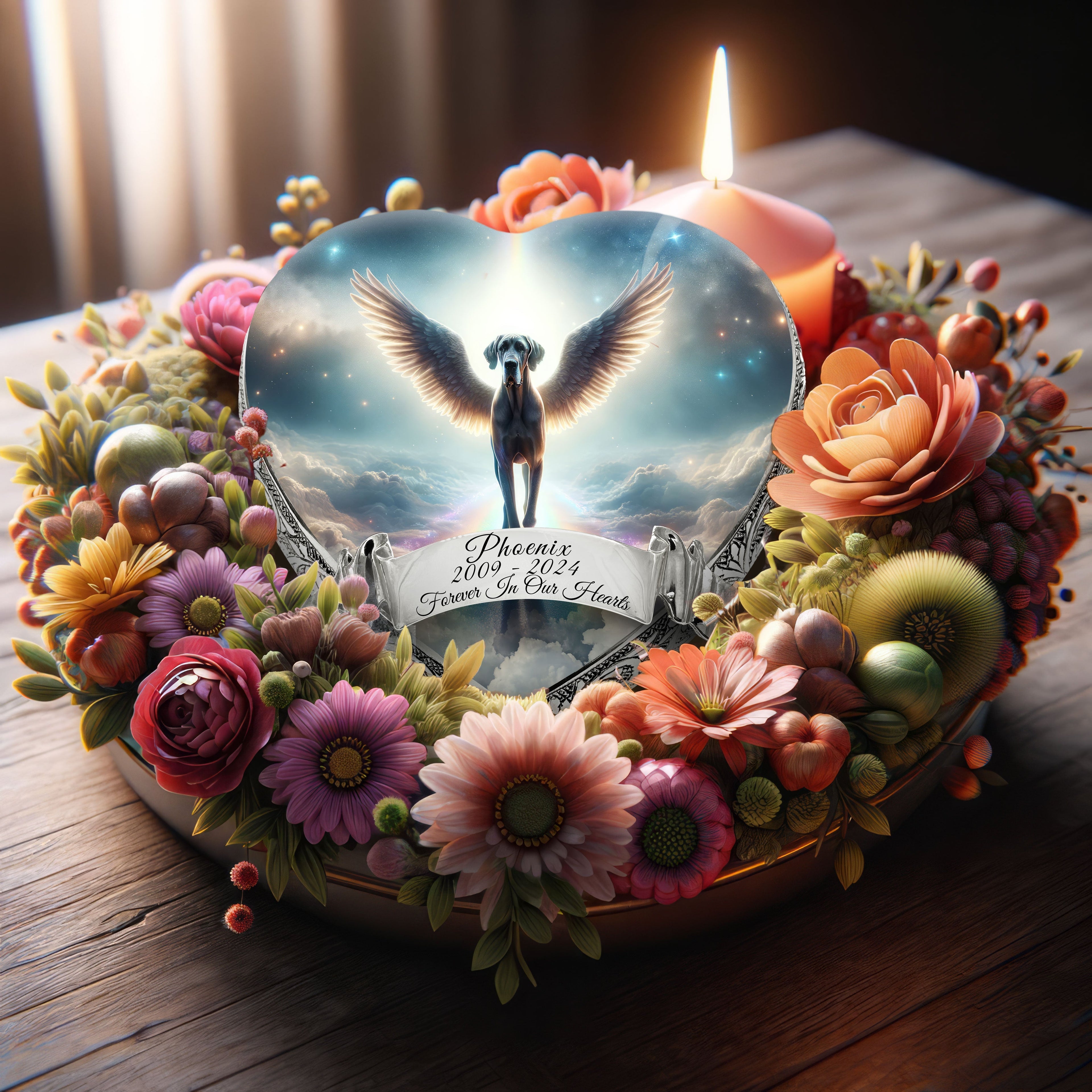Great Dane - Divine Elegance Dog Urn