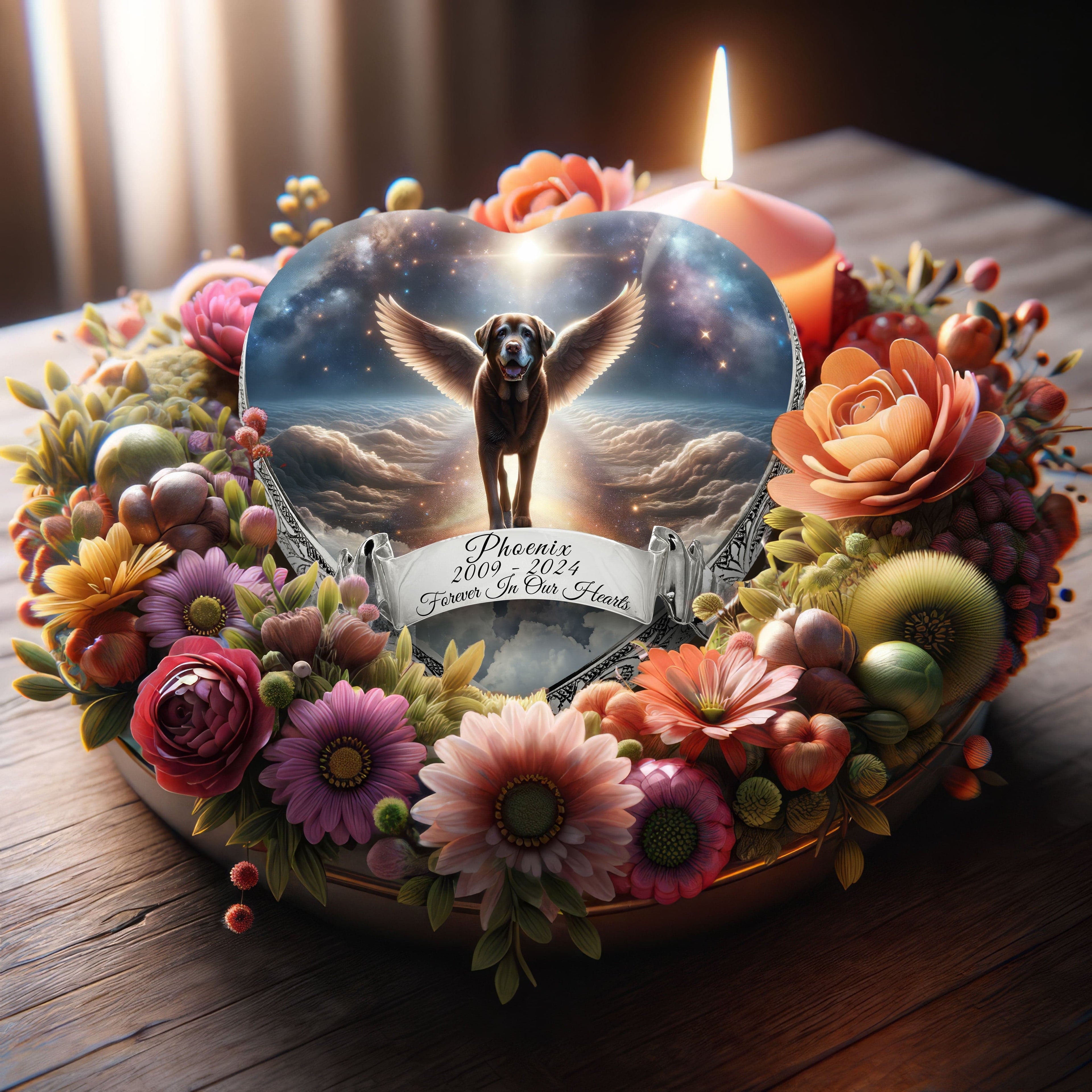 Labrador Retriever Dog Urn - Orion Shimmer Urn for Dog Ashes