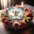 Pomeranian Dog Urn - Galaxy Glitter Urn for Dog Ashes