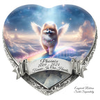 Pomeranian Dog Urn - Rainbow Bridge Urn for Dog Ashes