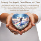 Pomeranian Dog Urn - Rainbow Bridge Urn for Dog Ashes