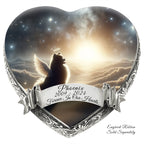 Pomeranian Dog Urn - Twilight Haze Urn for Dog Ashes